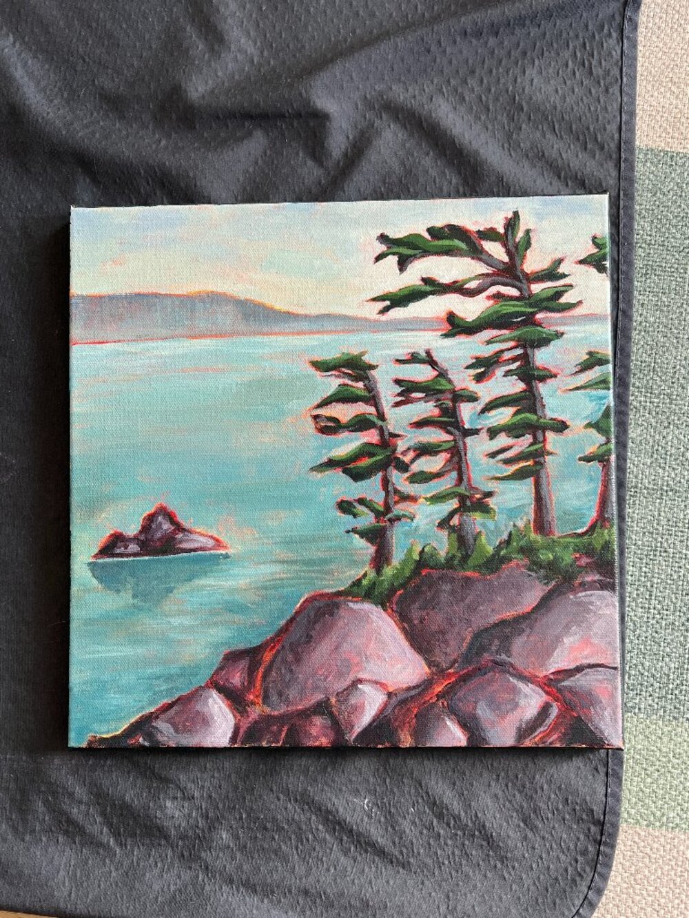 Original art on canvas